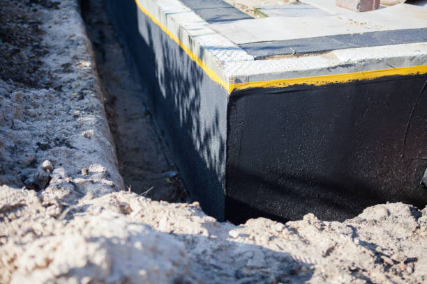 Professional Interior Drainage System technician working in Landenberg, PA